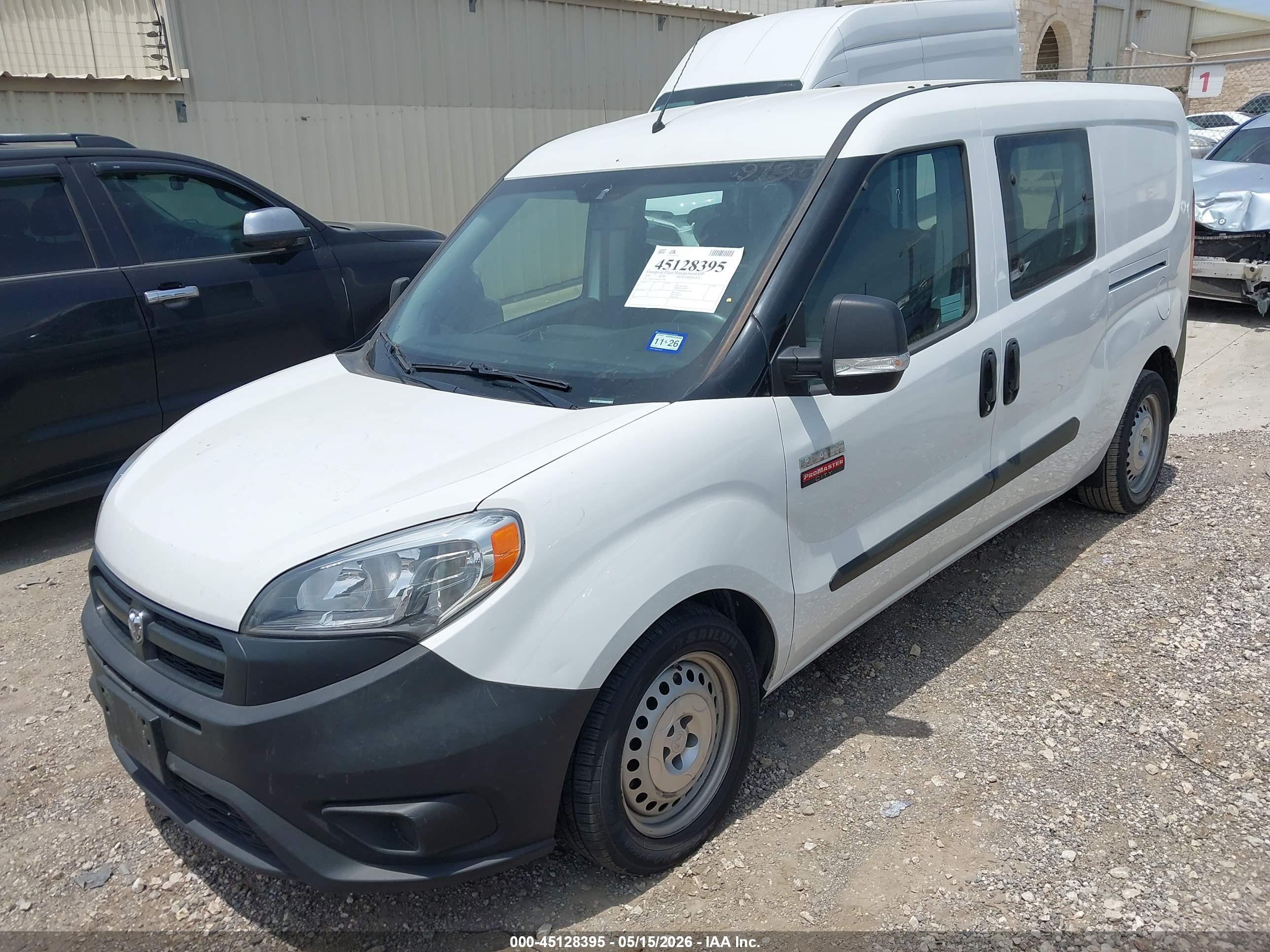 2018 RAM ProMaster City — VIN ZFBERFAB2J6J59196 — photo 2